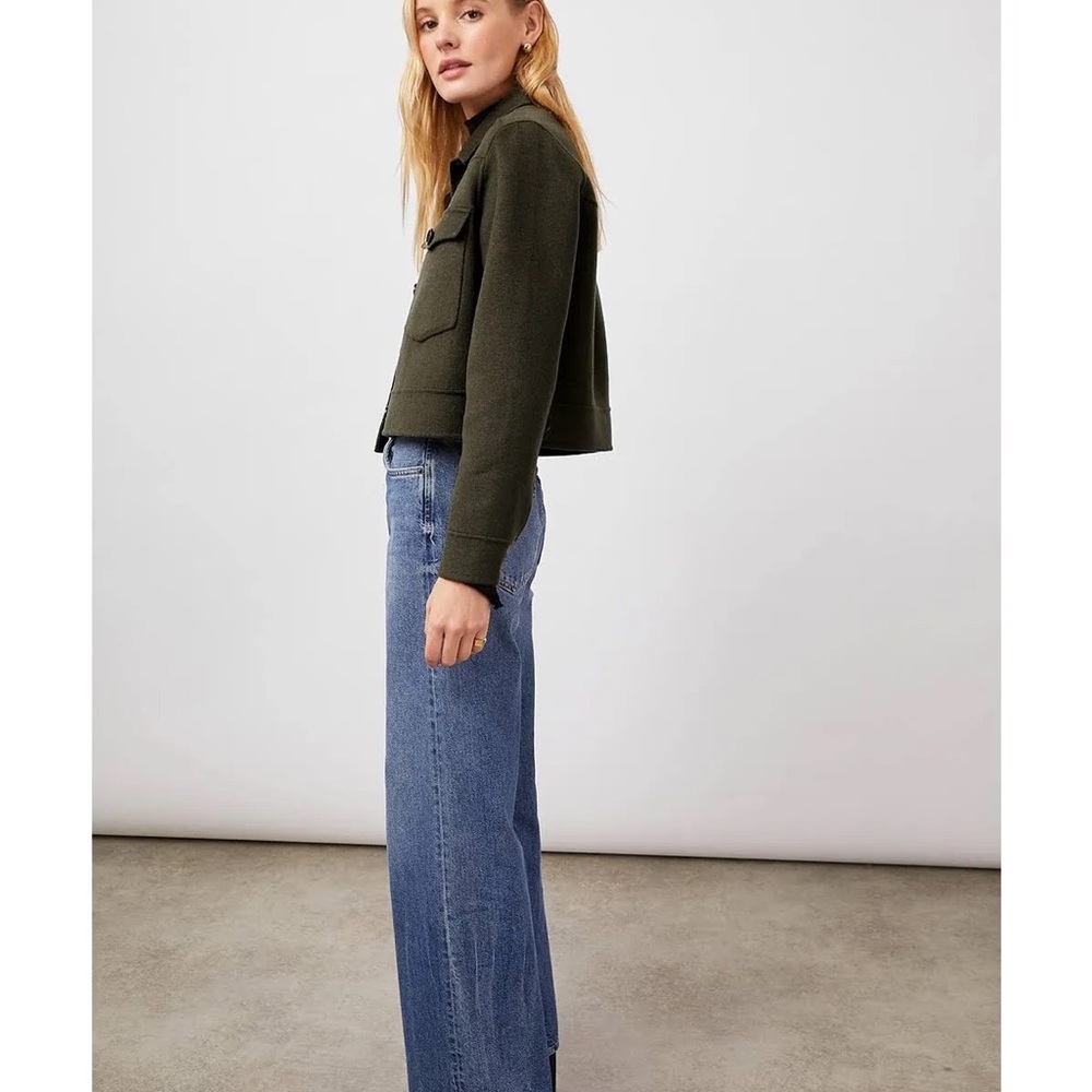 Rail Easton Cropped Jacket in Olive
